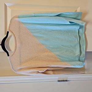 Blue and tan Lilly Pulitzer cashmere sweater, size XS, $50